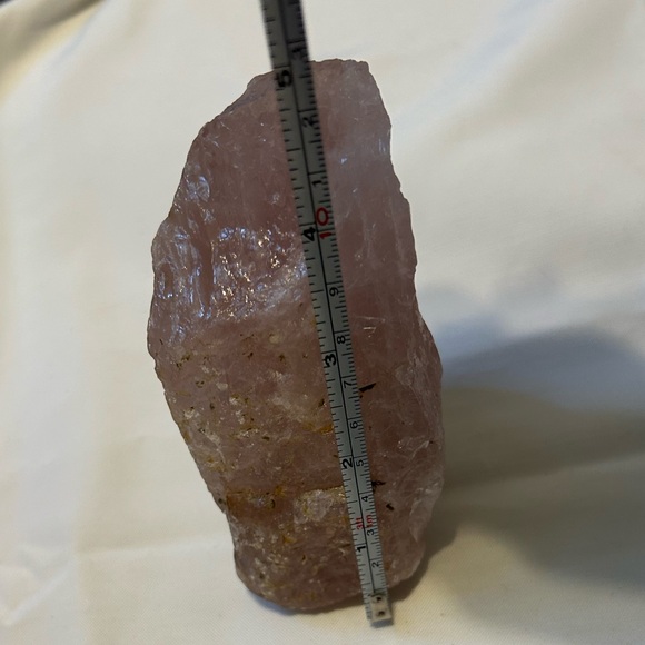 SOLD Rose Quartz Chunk - Picture 5 of 17